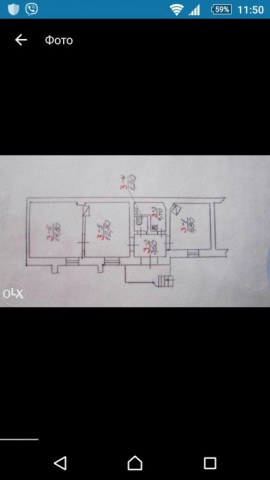 Продаю квартиру 2 кімнатну в центрі 29 000 $